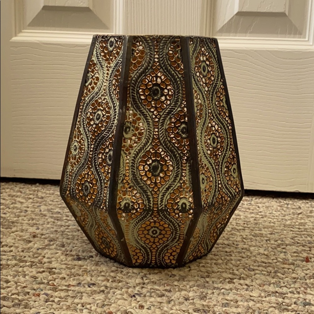 Accent Decor/Large Candle Holder